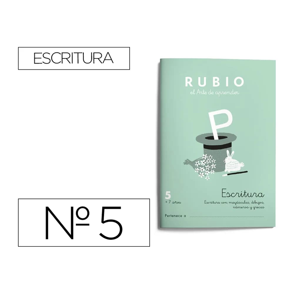 Rubio Cuaderno rubio caligrafia nº 5
