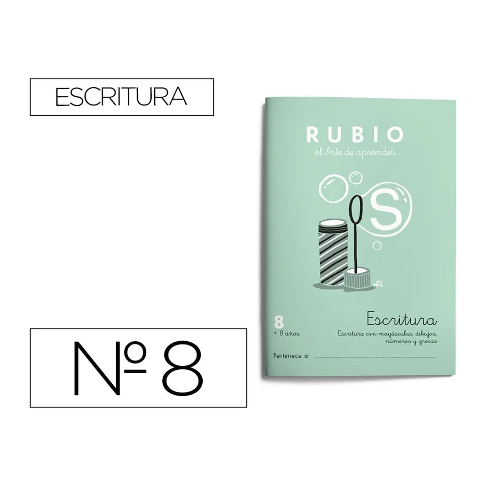 Rubio Cuaderno rubio caligrafia nº 8