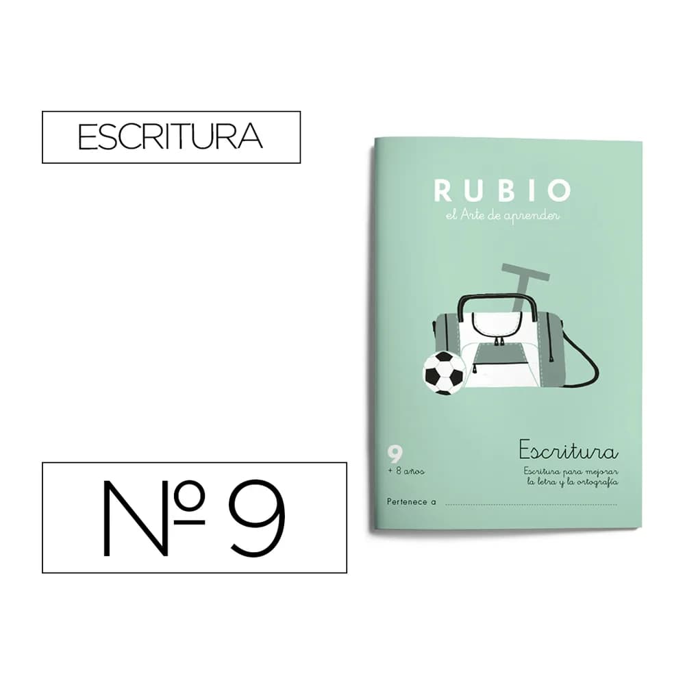 Rubio Cuaderno rubio caligrafia nº 9