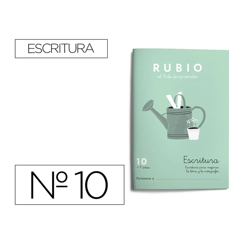 Rubio Cuaderno rubio caligrafia nº 10