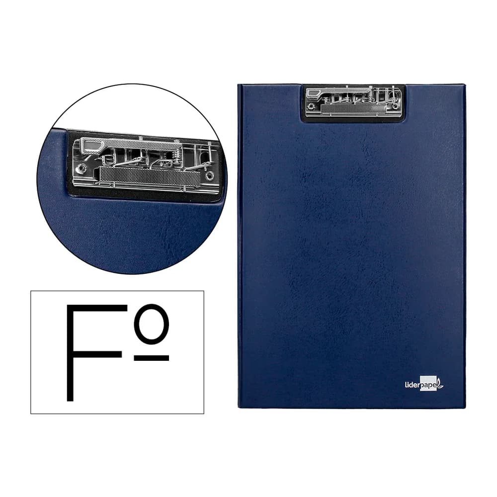 Liderpapel Carpeta liderpapel miniclip superior folio plastico