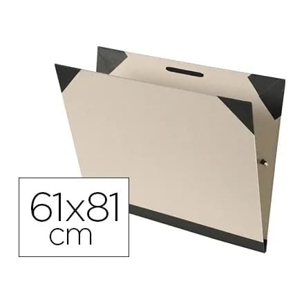 Canson Carpeta dibujo canson brut 61x81 cm con gomas color kraftclaro