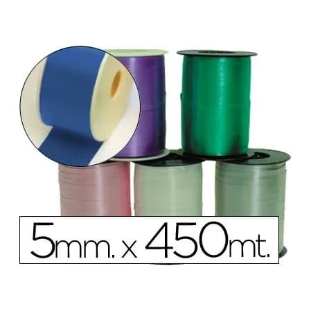 Eurocinsa Cinta fantasia 500 mt x 5 mm azul