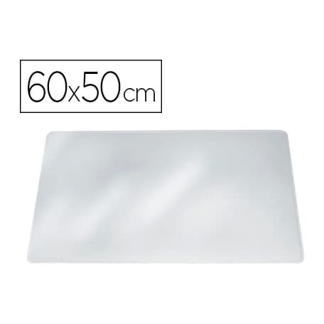 Durable Vade sobremesa durable transparente antirreflectante 65x50 cm
