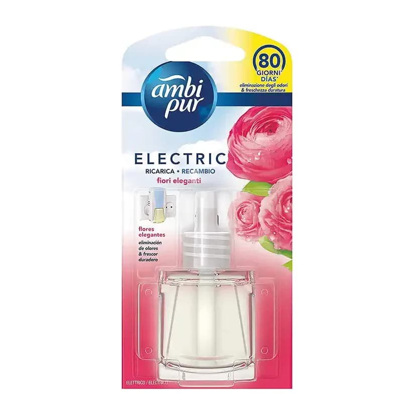 Ambi pur Ambientador ambipur electrico flores elegantes recambio 21,5ml