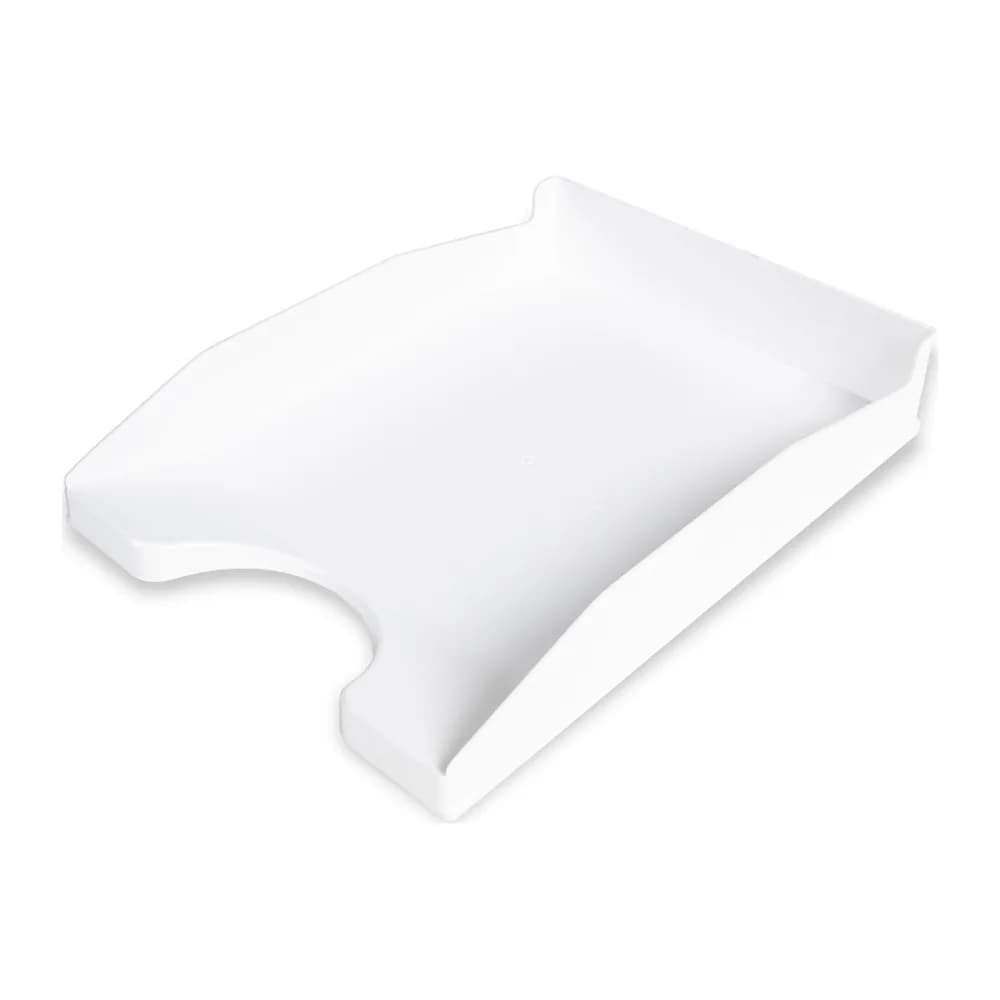 Q-connect Bandeja sobremesa plastico q-connect blanco opaco 240x70x340 mm