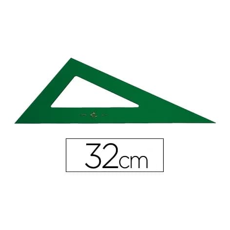 Faber castell Cartabon faber castell 32 cm plastico verde