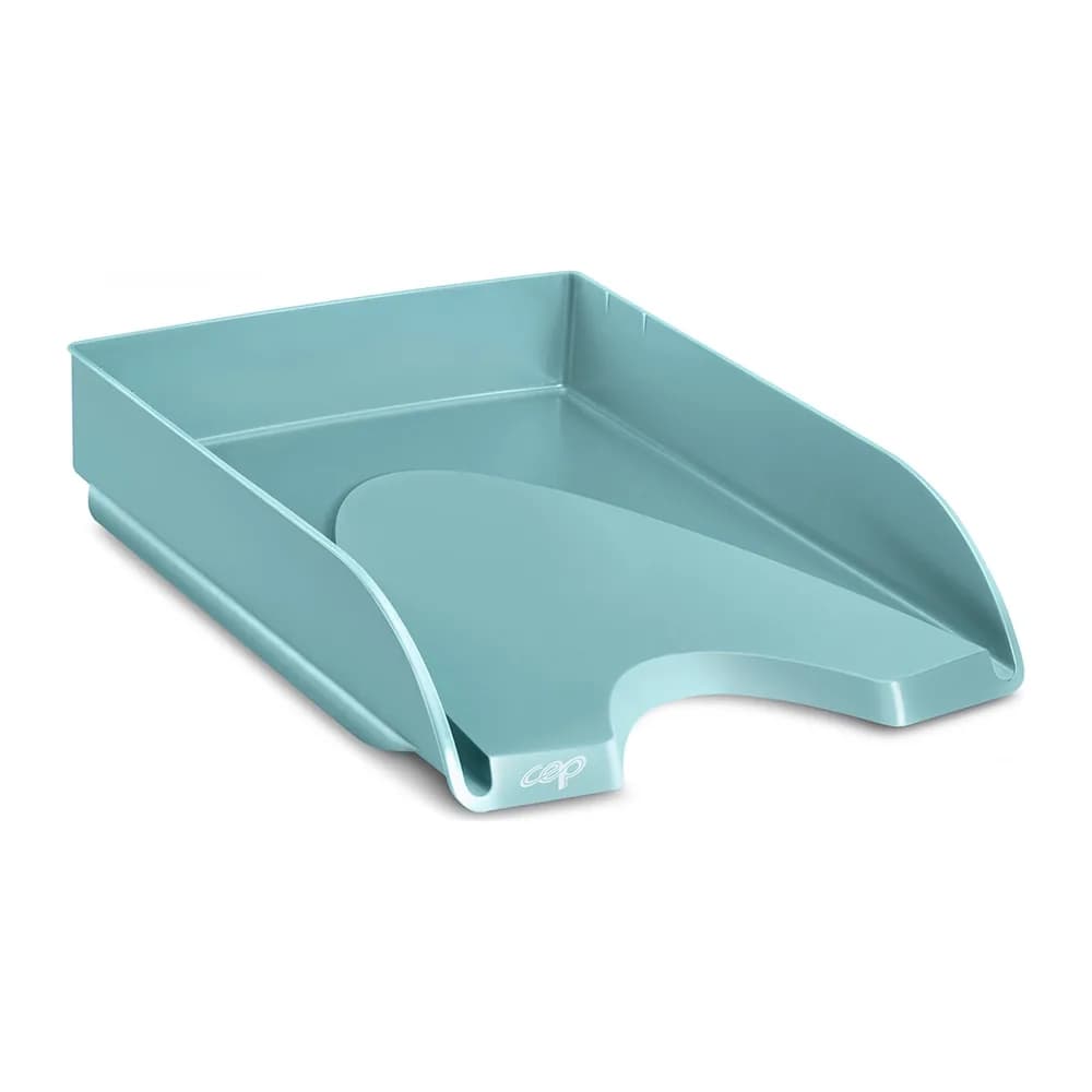 Cep Bandeja sobremesa cep riviera plastico color verde agua 348x257x66 mm