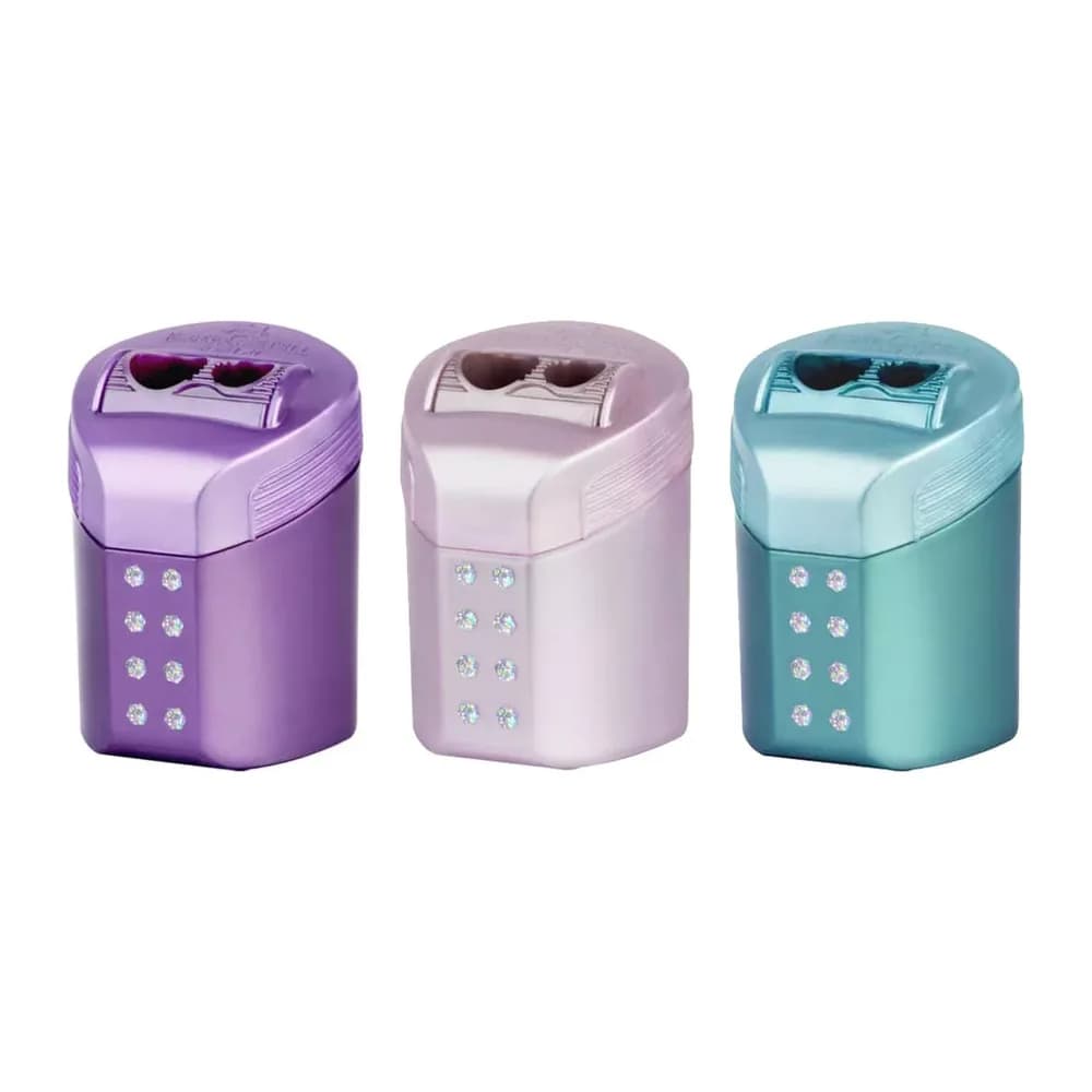 Faber castell Sacapuntas faber castell doble roll on sparkle