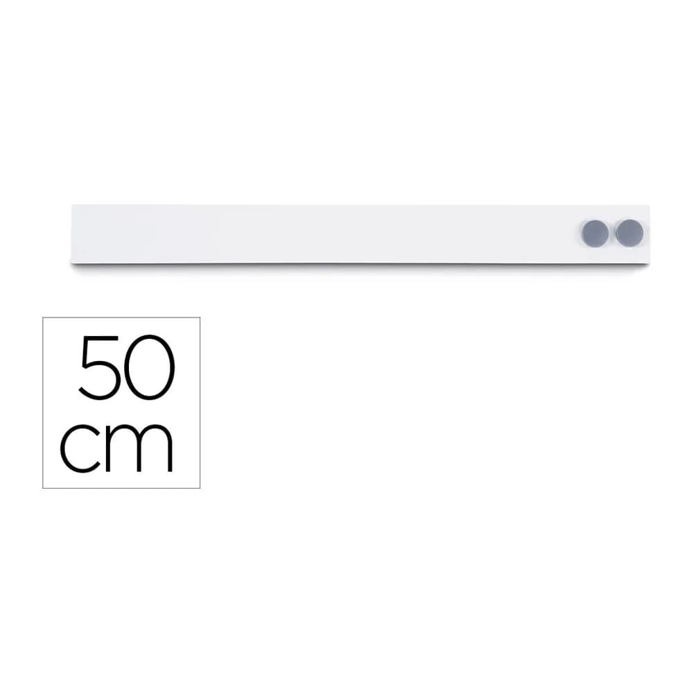 Maul Barra magnetica maul standard longitud 50 cm color blanco con dos imanes incluidos