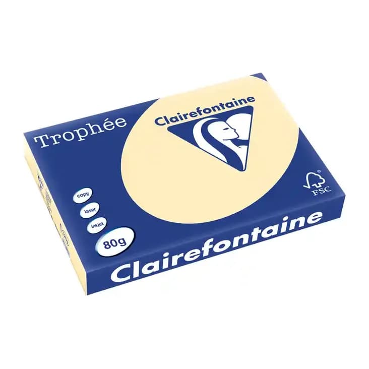 Trophee Papel color trophee a3 80gr arena pastel paquete de 500 hojas