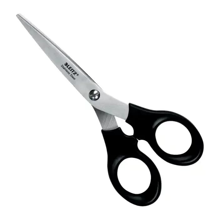 Leitz Tijera oficina leitz acero inoxidable 165 mm color negro