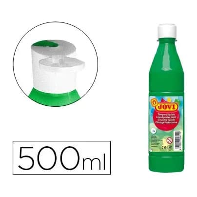 Jovi Tempera liquida jovi escolar 500 ml verde medio