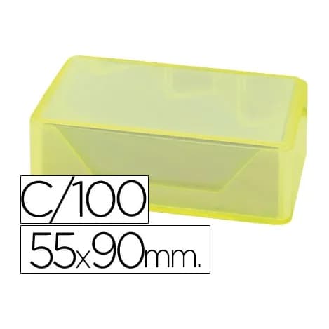 Liderpapel Tarjeta de visita liderpapel blanca 90x55mm 250gr caja de 100 unidades