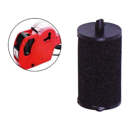 Q-connect Rodillo entintador q-connect 20 mm tinta color negro para etiquetadora q-connect kf00712