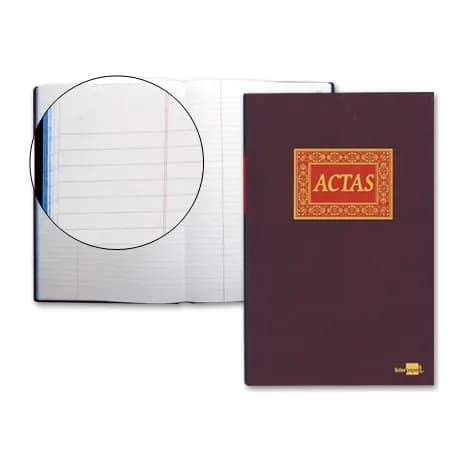 Liderpapel Libro liderpapel folio 100 hojas actas