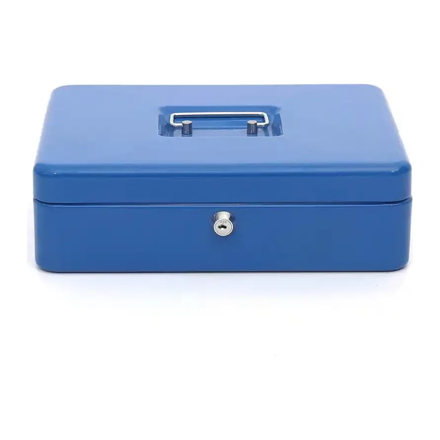 Q-connect Caja caudales q-connect 12\" 300x240x90 mm con portamonedas
