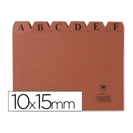 Csp Indice fichero carton nº3 100x150 mm