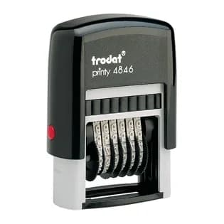 Trodat Numerador trodat manual 6 bandas 4 mm