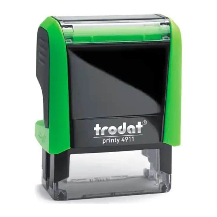 Printy Sello entintado printy 4911 f8 p3 contabilizado almohadilla azul