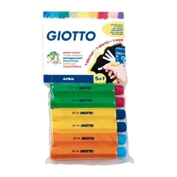Giotto Portatizas plastico giotto blister de 5+1 de regalo
