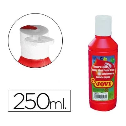 Jovi Tempera liquida jovi escolar 250 ml bermellon