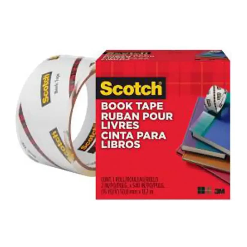 Scotch Cinta adhesiva scotch 845 book tape 13,7 mt x 50,8 mm