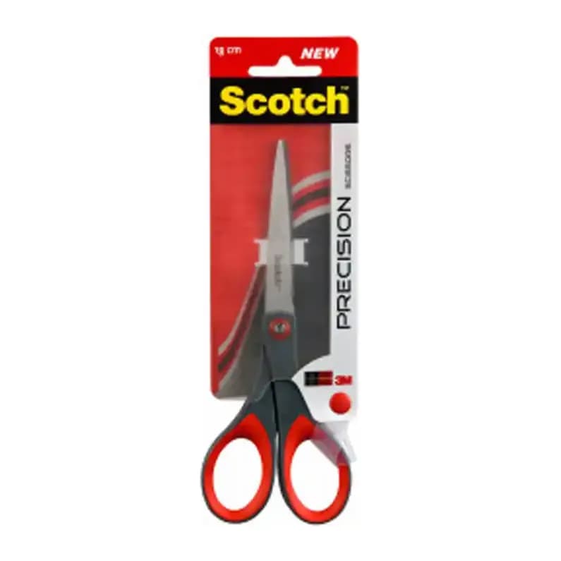 Scotch Tijera oficina scotch 18 cm de acero inoxidable con ajuste de tension