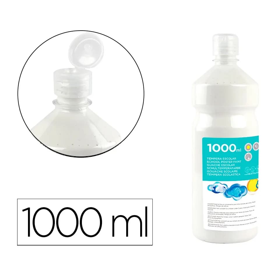 Liderpapel Tempera liquida liderpapel escolar 1000 ml