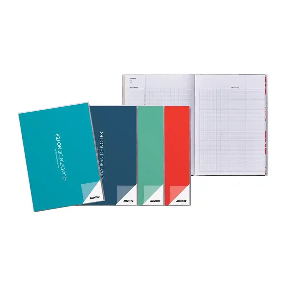Additio Cuaderno de notas catalan additio din a5 evaluacion continua