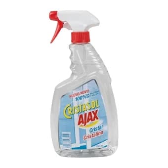Ajax Limpiacristales liquido ajax cristalino con pistola pulverizadora 750 ml