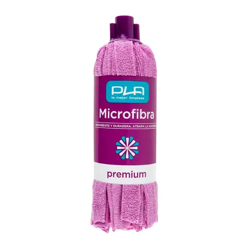 Blanca Fregona tiras microfibra premium viola 160 gr