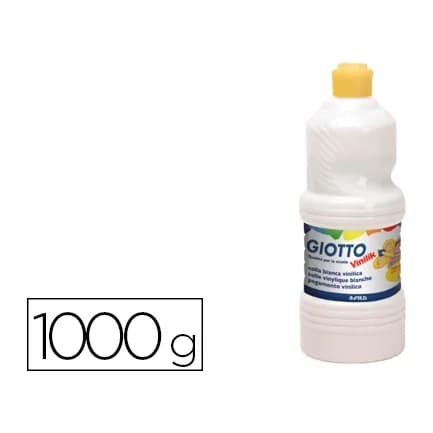 Giotto Pegamento cola blanca giotto vinilik bote de 1000 gr