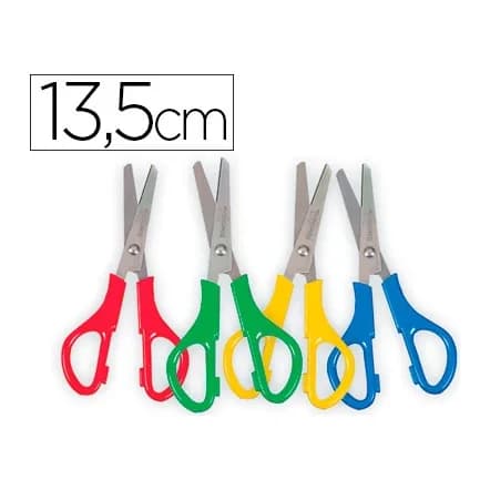 Liderpapel Tijera liderpapel para zurdos 13,5 cm unidad