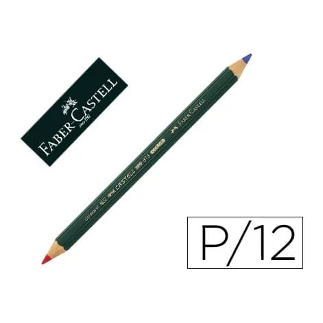 Faber castell Lapices bicolor faber castell goldfaber rojo/azul unidad