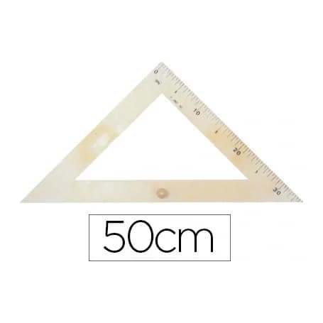 Faibo Escuadra para encerado faibo plastico imitacion madera 50 cm