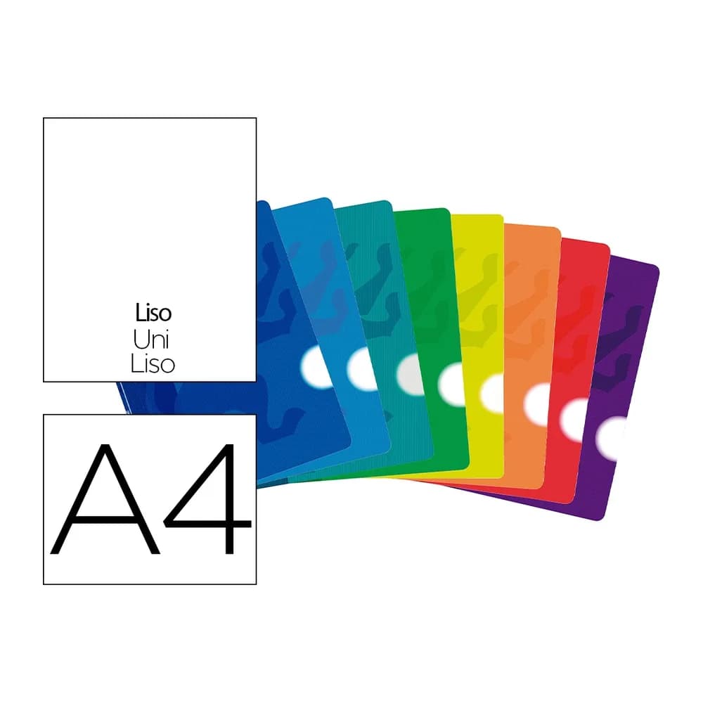 Oxford Libreta escolar oxford tapa flexible optik paper openflex 48 hojas din a4 liso colores surtidos