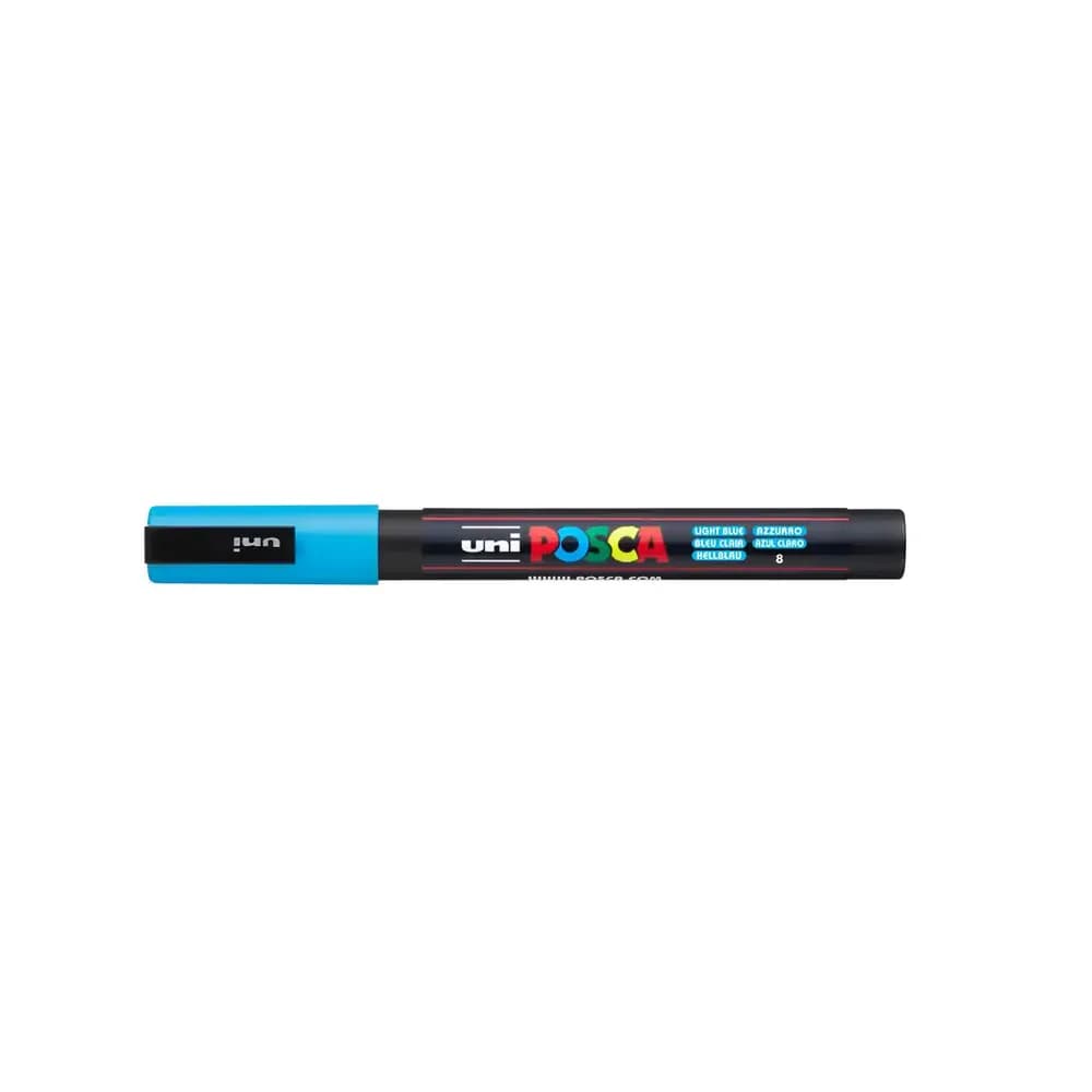 Posca Rotulador uni posca pc-3m azul claro