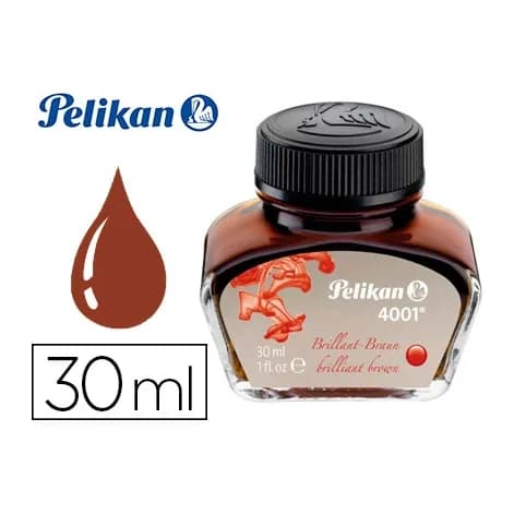 Pelikan Tinta estilografica pelikan 4001 brillante bote 30 ml