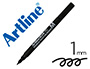 Rotulador Artline Retroproyeccion Punta Fibra Permanente Ek-854 Negro -punta Redonda 1 mm