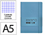 Cuaderno con Gomilla Antartik Notes Tapa Blanda A5 Hojas Cuadricula Azul Claro 80 Hojas 80 gr Fsc