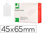 Etiquetas Colgantes Q-Connect 45x65 mm Caja de 400 Unidades