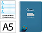 Cuaderno Espiral Liderpapel A5 Pautaguia Tapa Blanda 40h 75gr Cuadro Pautado 4mm Color Azul