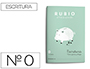 Cuaderno Rubio Caligrafia nº 0