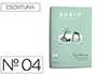 Cuaderno Rubio Caligrafia nº 04