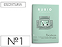 Cuaderno Rubio Caligrafia nº 1