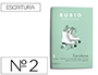 Cuaderno Rubio Caligrafia nº 2