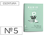 Cuaderno Rubio Caligrafia nº 5