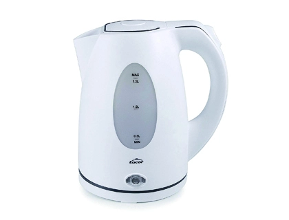 Hervidor de Agua Lacor Electrico Color Blanco Potencia 2000w Capacidad 1,5 l