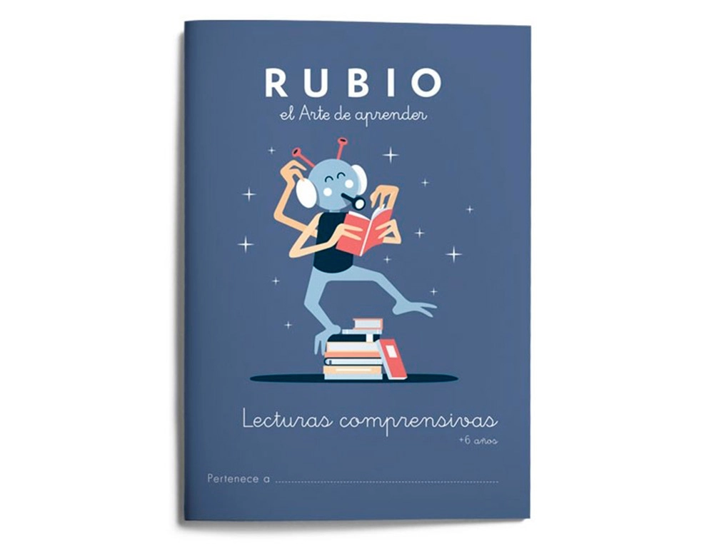 Cuaderno Rubio Lecturas Comprensivas + 6 Años